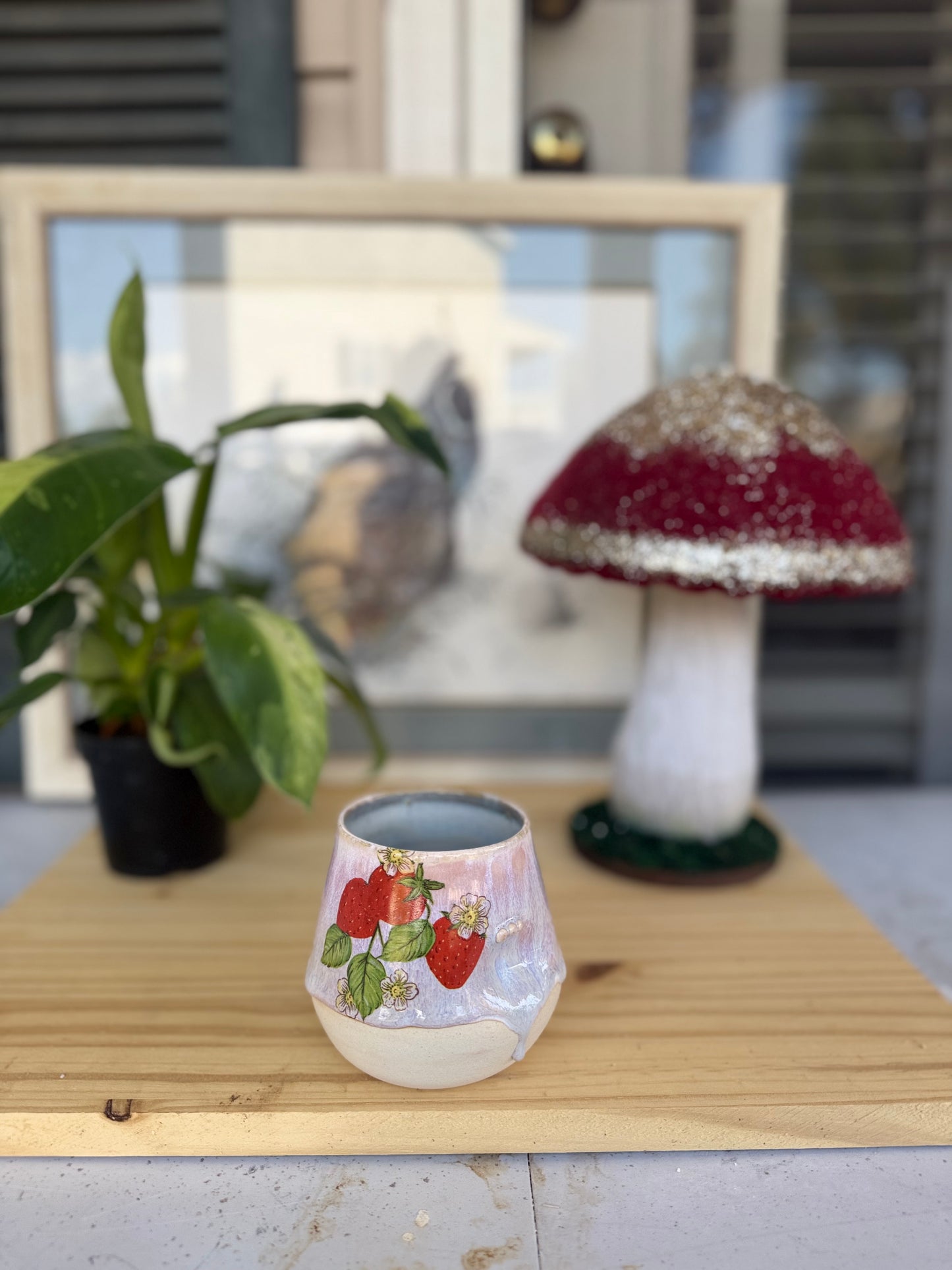 Strawberry Tumbler