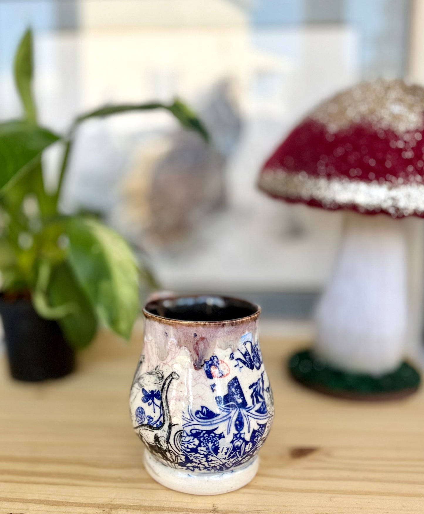 ✨Seconds✨ Brontosaurus Quilt Mug