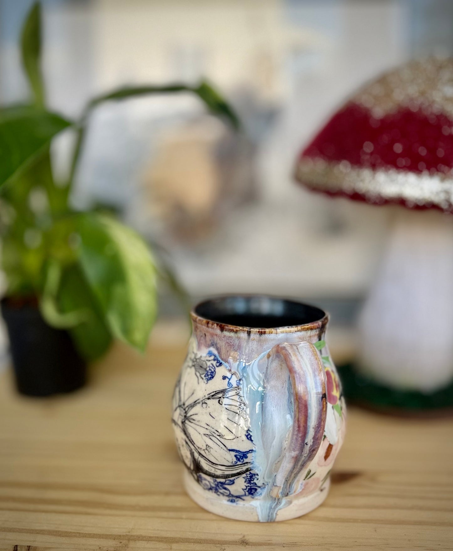 Quilted Dino Mug