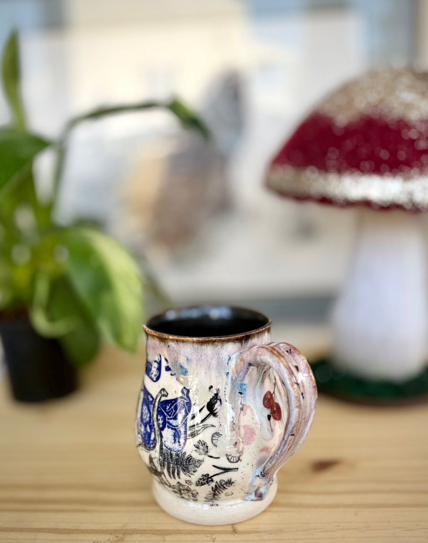 ✨Seconds✨ Brontosaurus Quilt Mug
