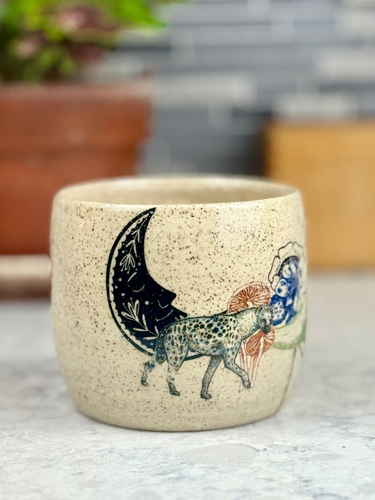 Crazy Wild Quiltish Planter