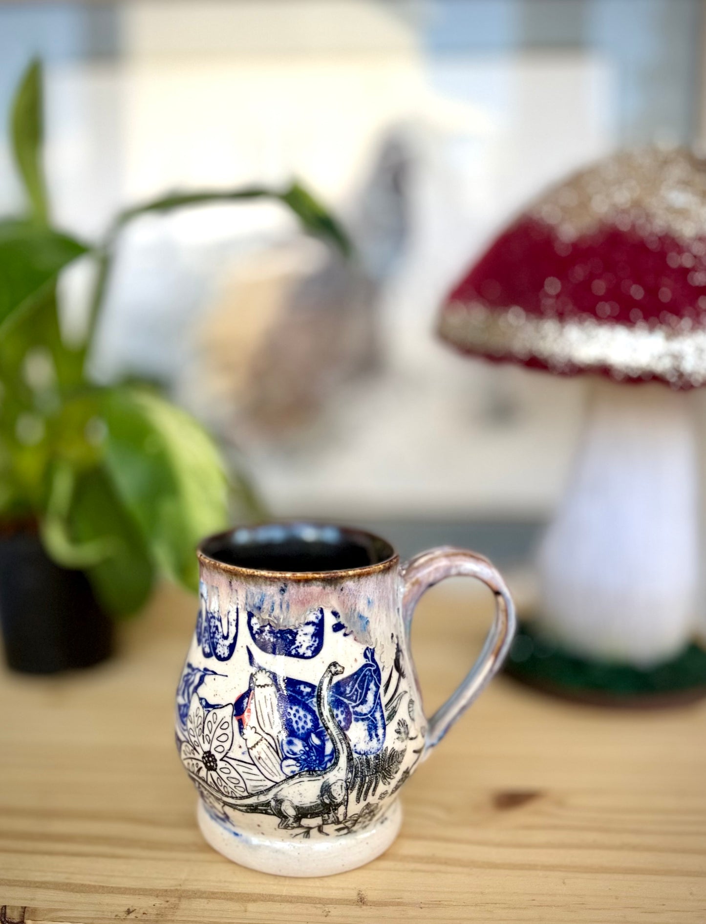 ✨Seconds✨ Brontosaurus Quilt Mug