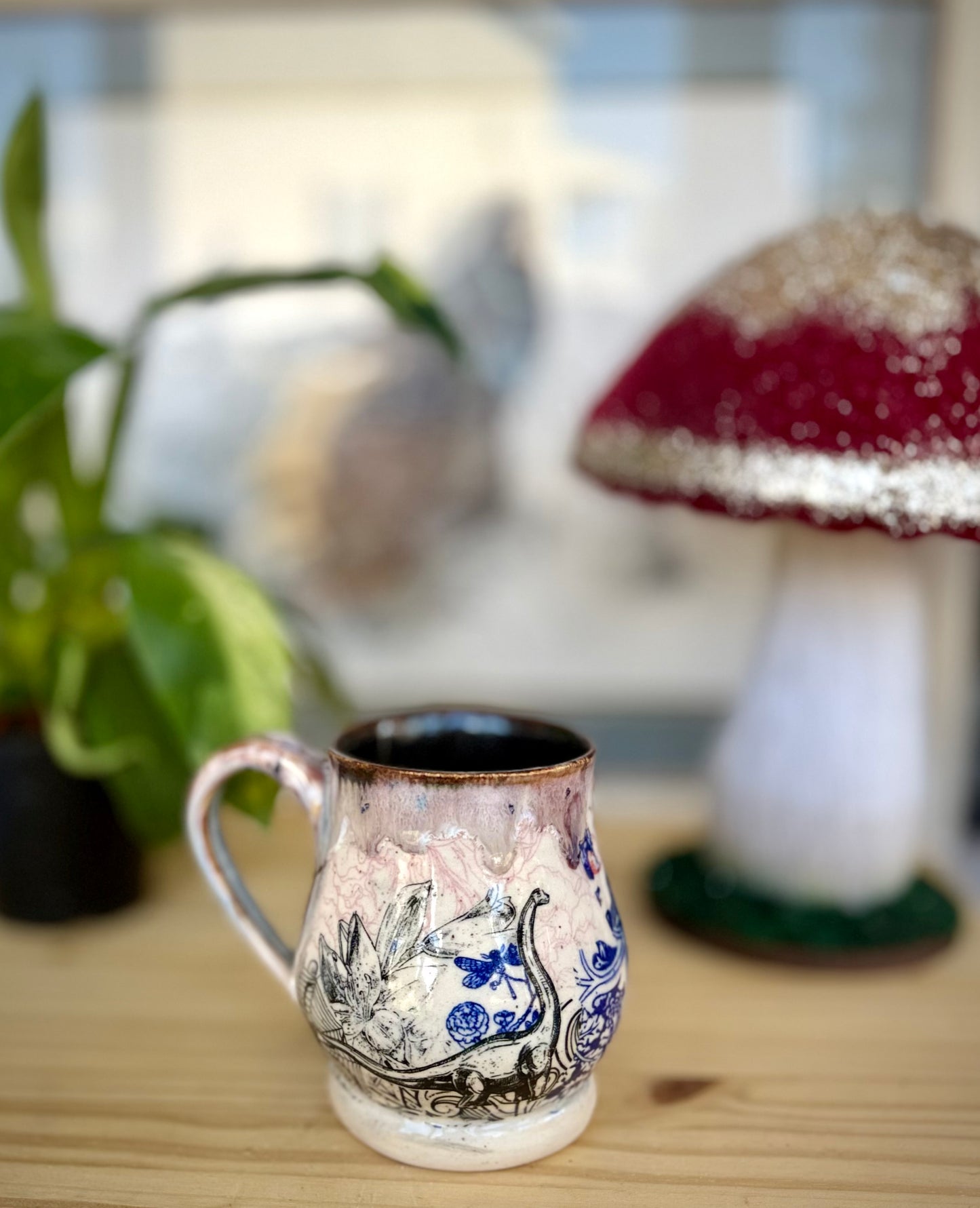 ✨Seconds✨ Brontosaurus Quilt Mug