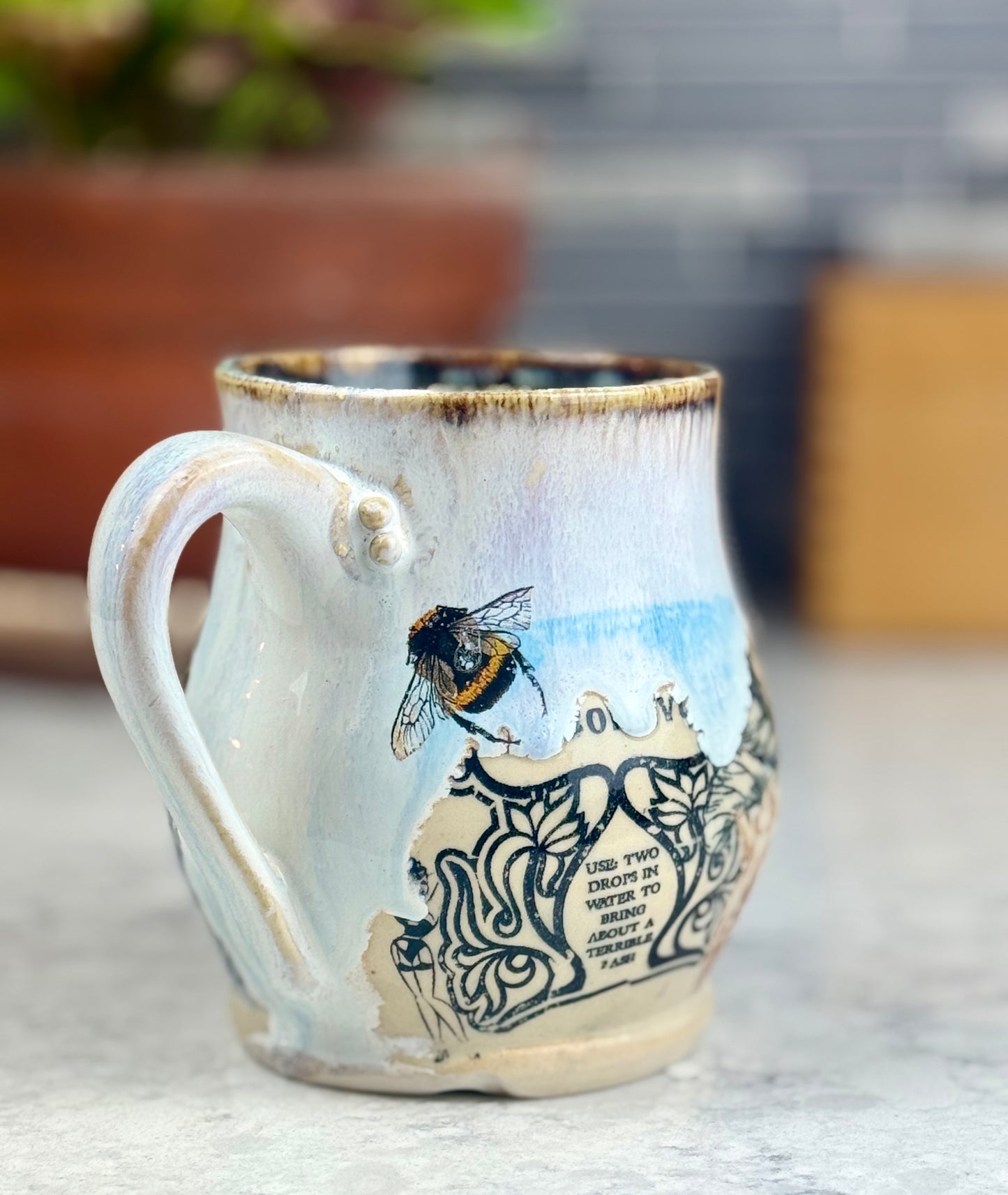 ✨Seconds✨Frog Quilt Mug