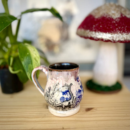 ✨Seconds✨ Brontosaurus Quilt Mug